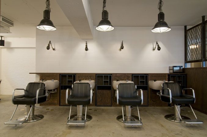 S. HAIRSALONの施工写真