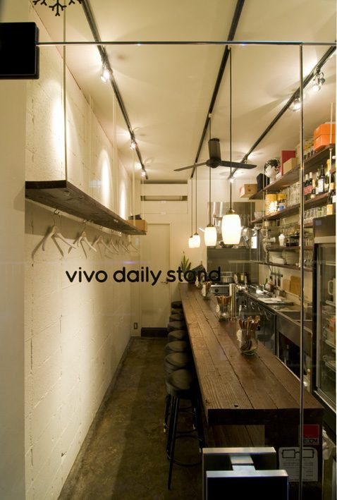 vivo daily stand 高田馬場の施工写真